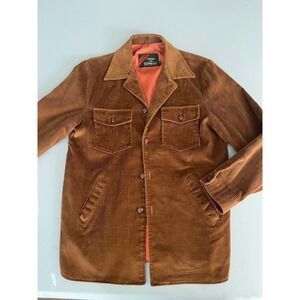 70s Vintage Sears The Mens Store Corduroy Lined Jacket